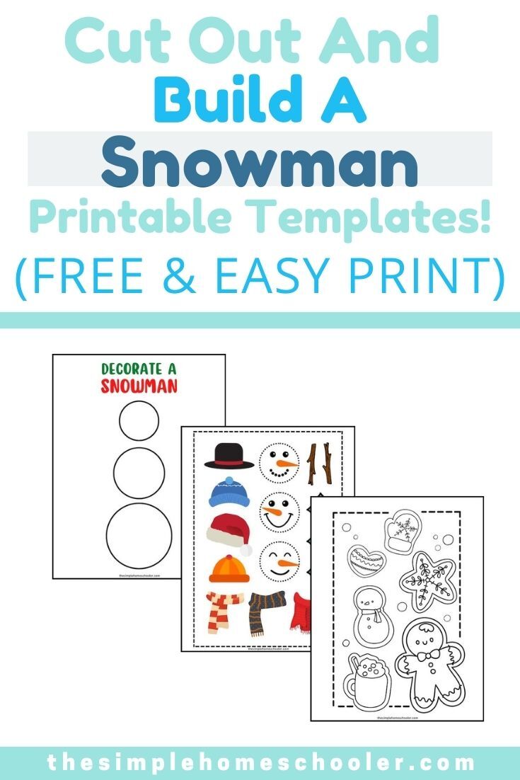 Free 15+ Winter Worksheets for Kindergarten: Instant Download and Easy  Print! - The Simple Homeschooler, image size:735x1102