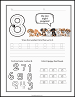 15+ Free Number Writing Worksheets For Kindergarten - The Simple ...