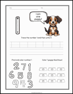 15+ Free Number Writing Worksheets For Kindergarten - The Simple ...