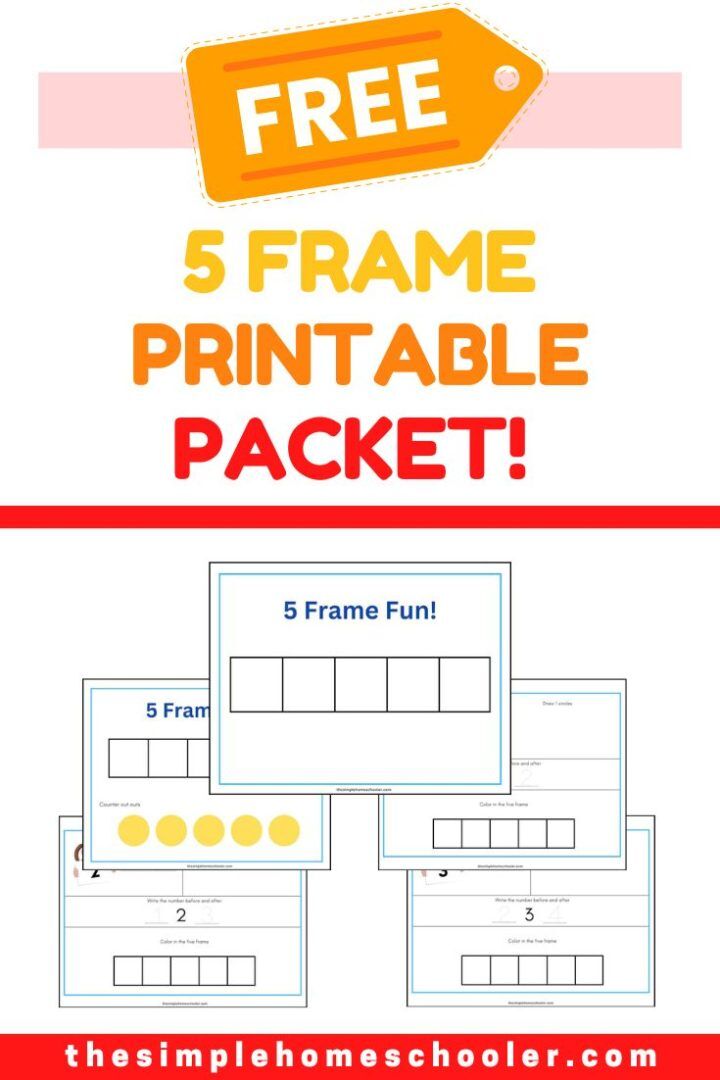Free Printable Double Ten Frame Worksheet Packet! - The Simple Homeschooler