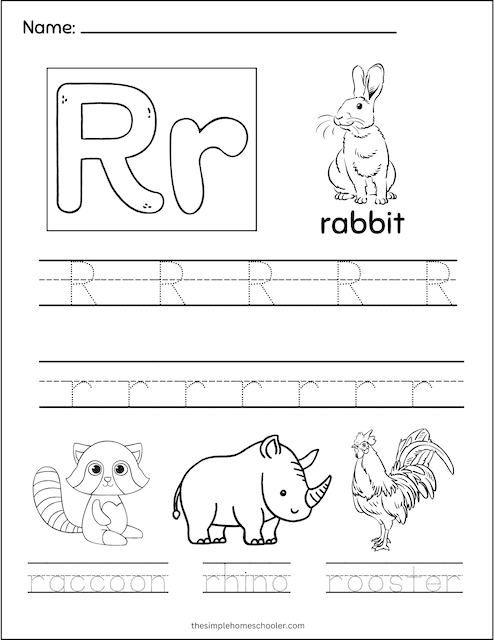 R R Worksheet Tracing Worksheet For Letter R Dot To Dot Name Tracing Website