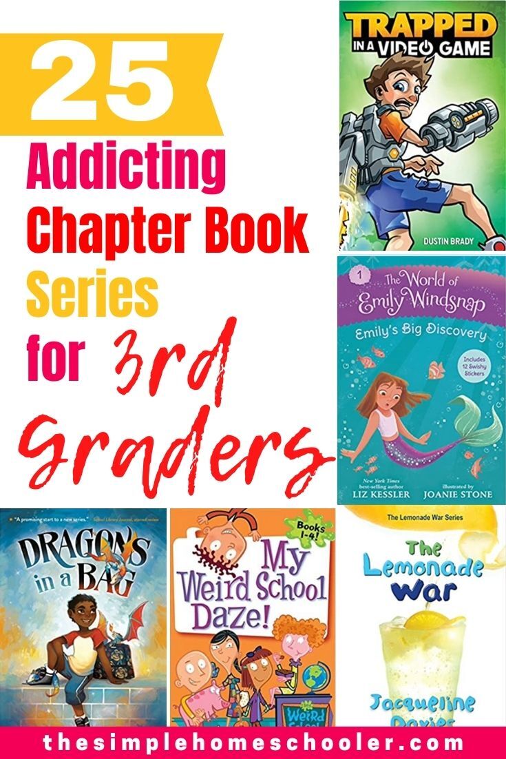 25 Addicting Chapter Book Series For Third Graders - The Simple ...